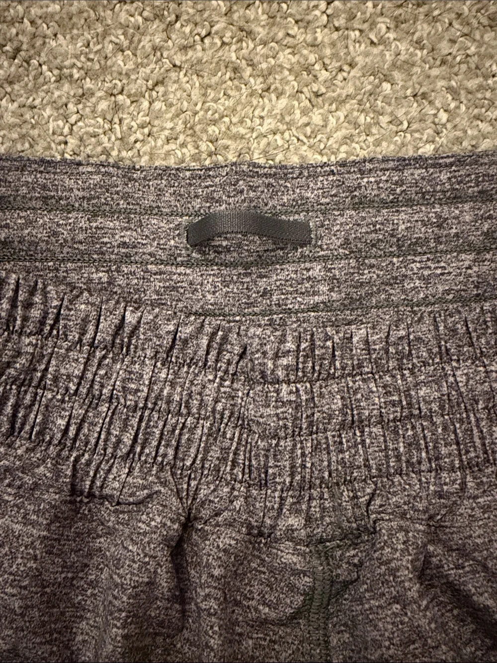 Women's Lululemon Heather Gray Active Shorts - Lightweight Running Shorts